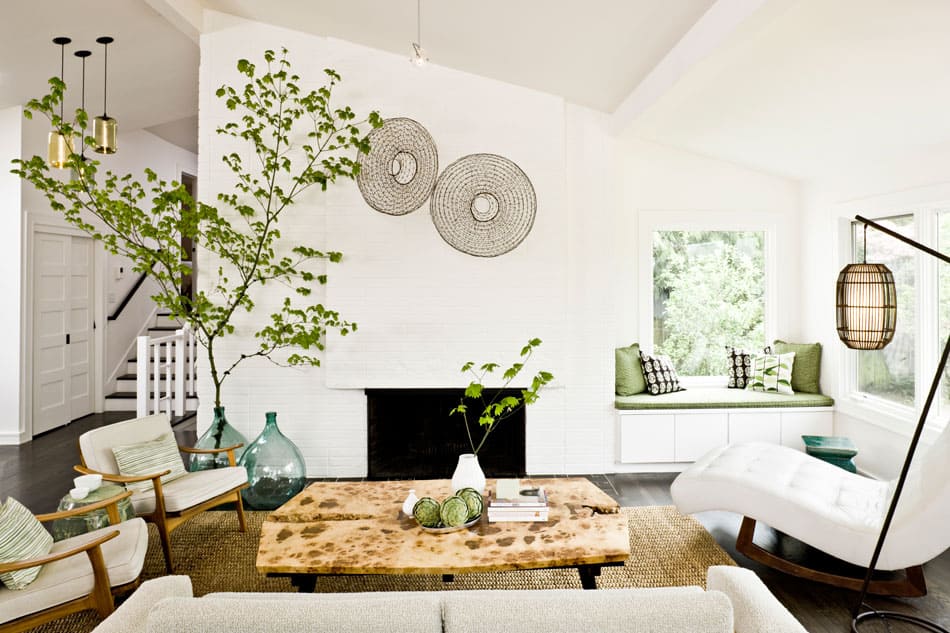 Modern makeover using contrast and colour
