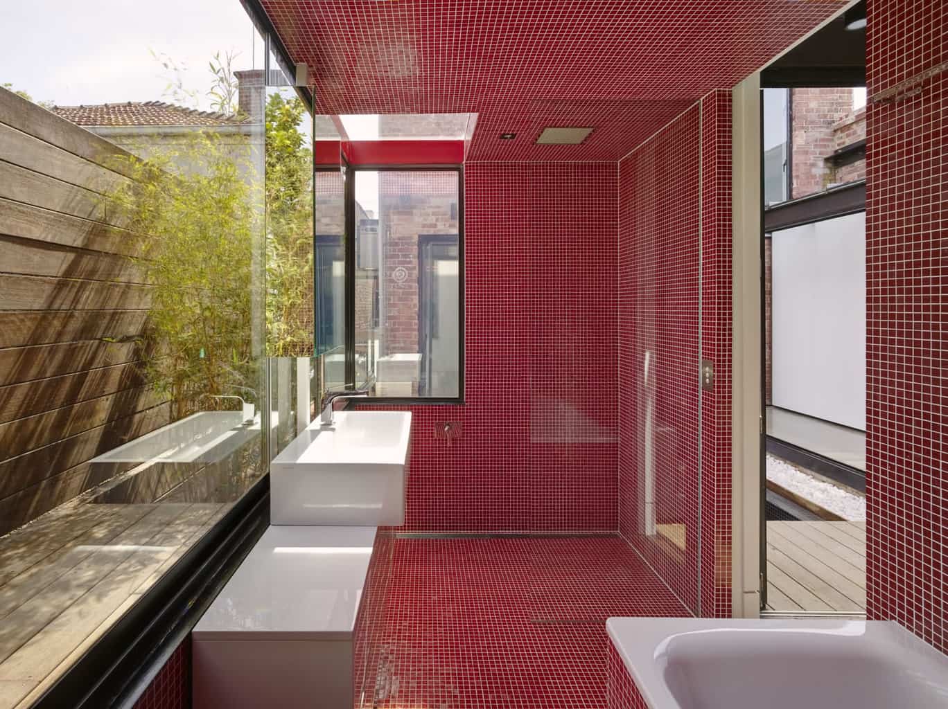 Design idea: red interior accents