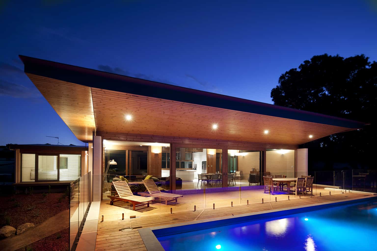 Pod design for Eagle Bay oceanfront home