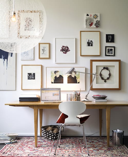 Design idea: collections on the wall