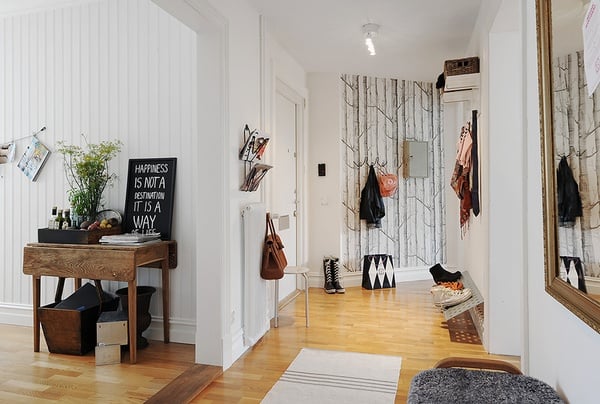Design idea: wallpaper feature walls