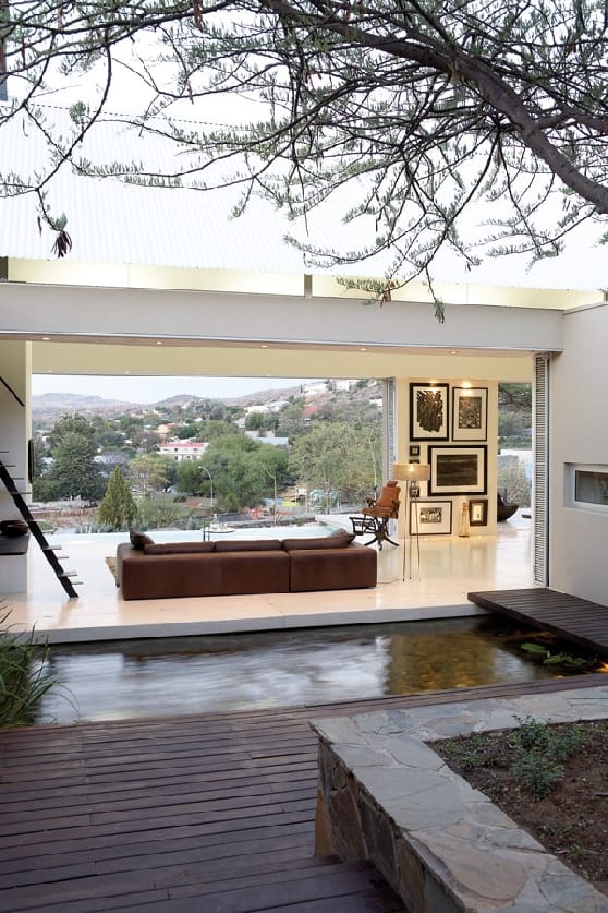 Pared back simplicity of style and materials in Namibia