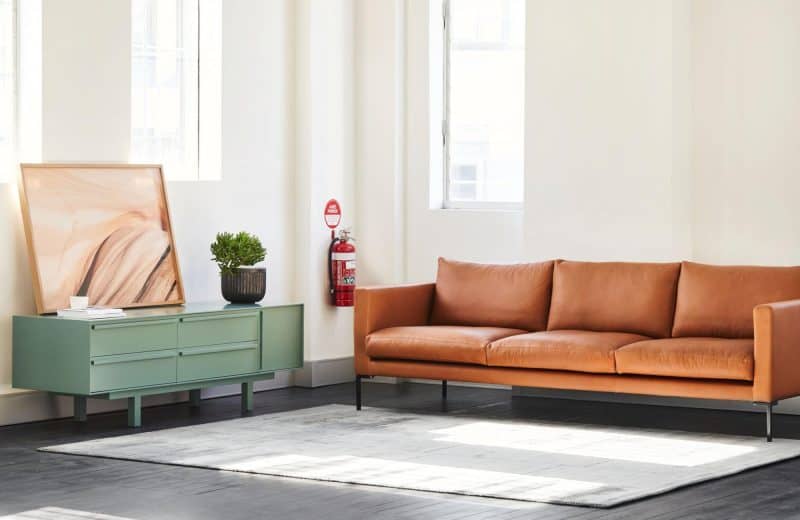 Australian made leather sofa studio pip spencer