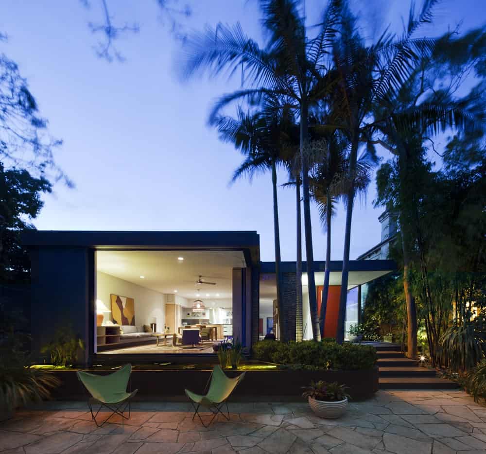Architectural makeover evokes a sense of living in the garden