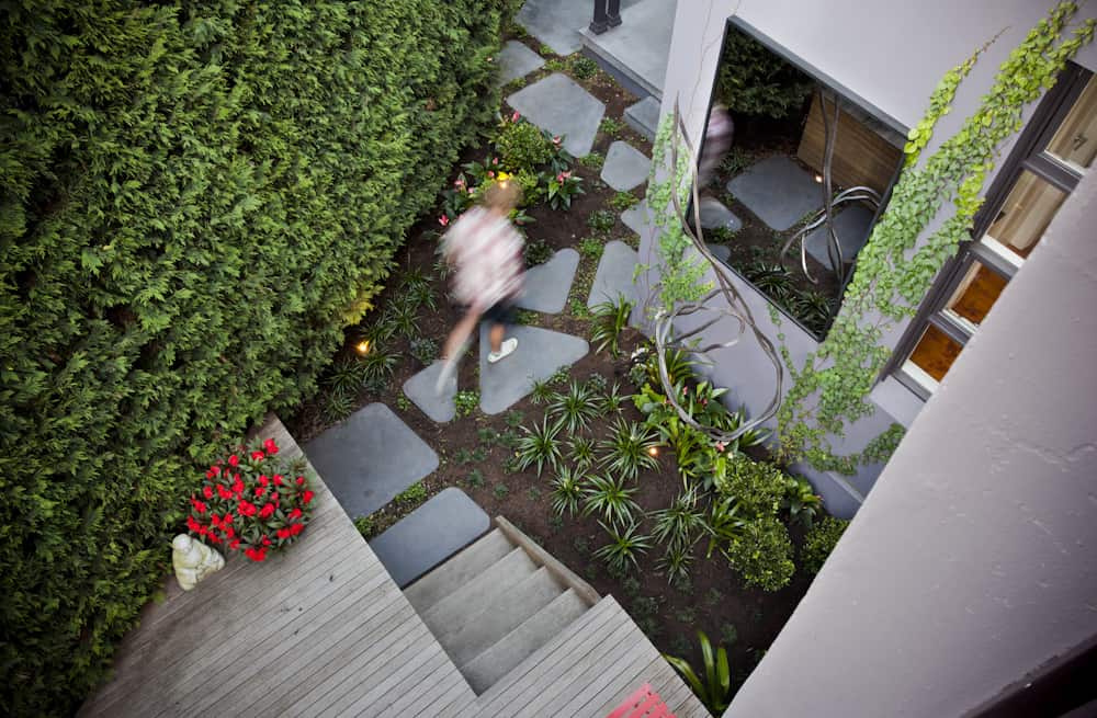 Funky courtyard design for Paddington terrace