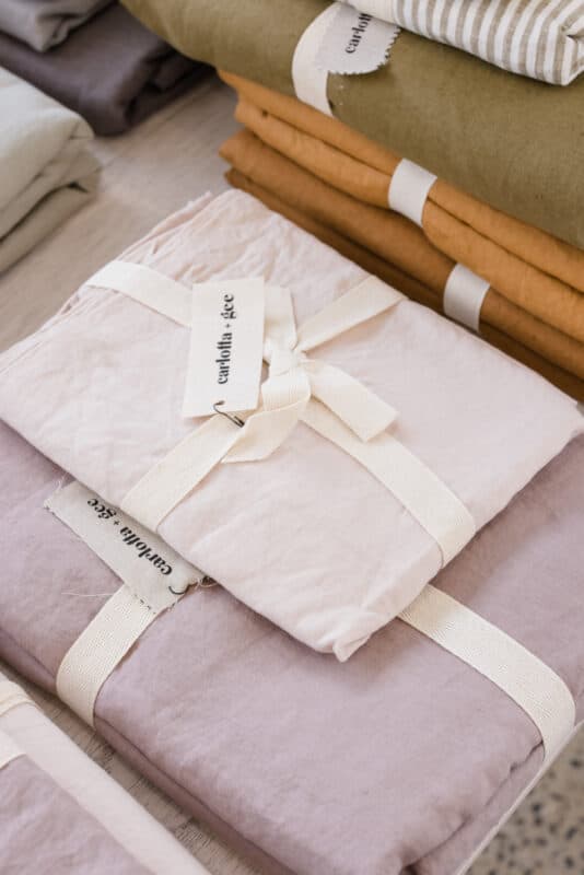 Carlotta + Gee linen