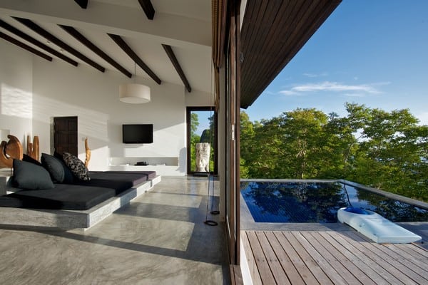 Modern Asian villa luxury on Koh Tao