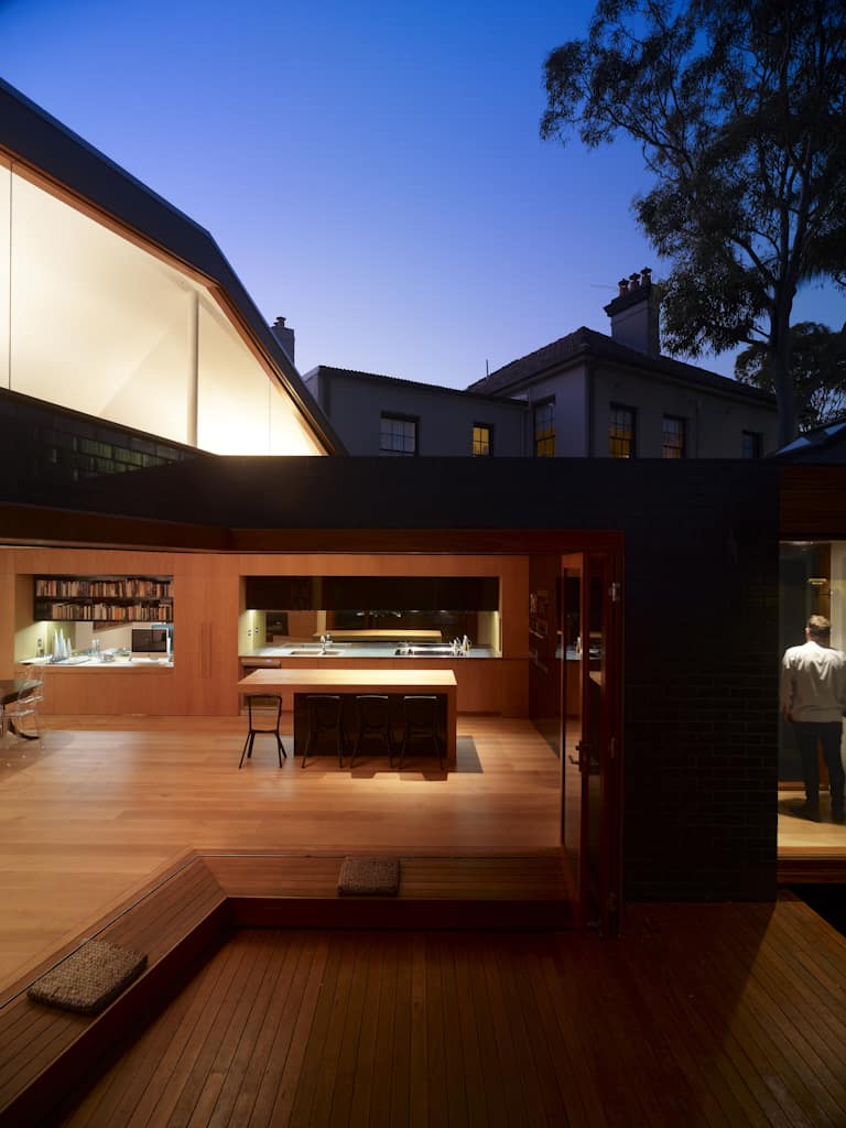 Striking geometry for modern take on old miners cottage