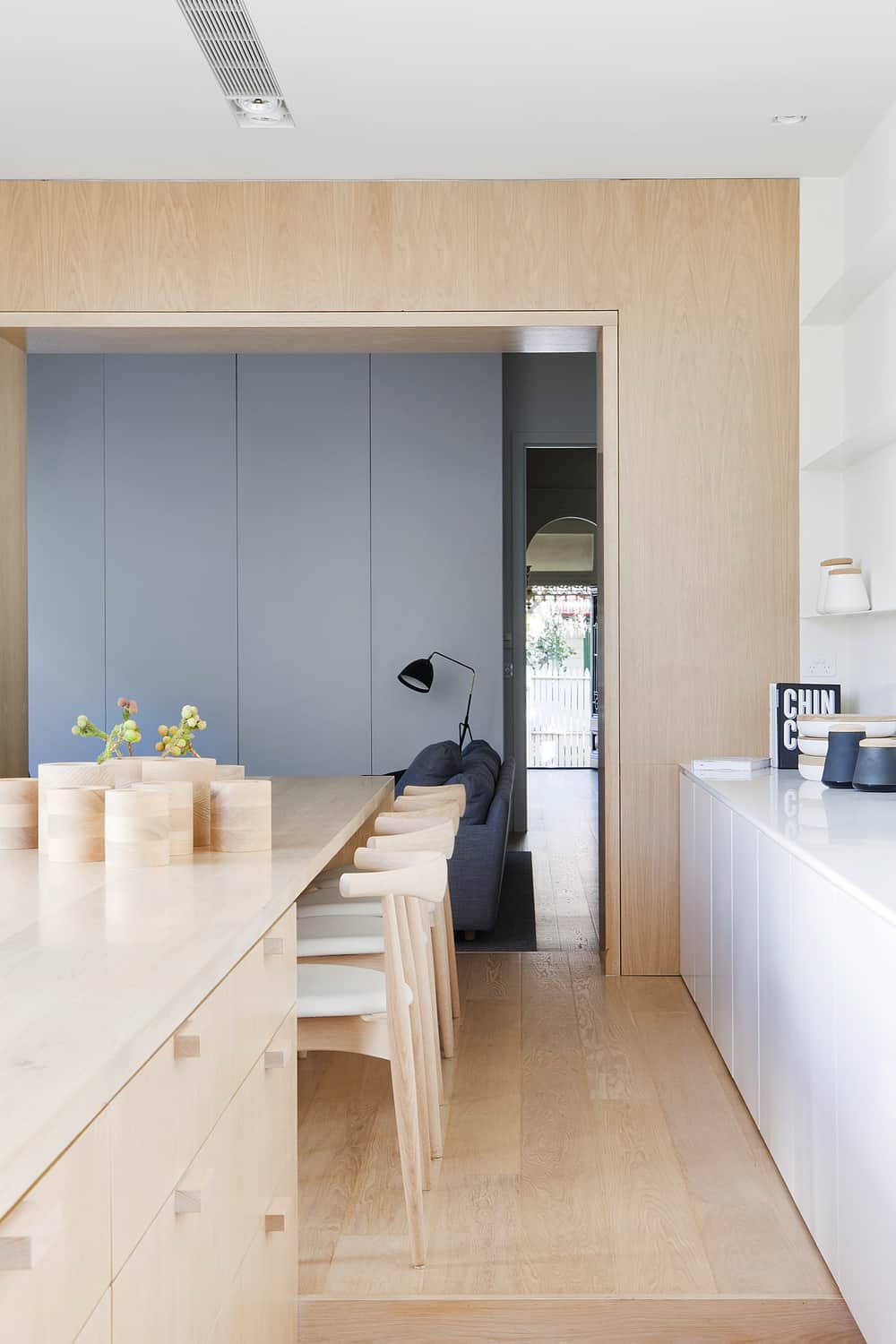 Wonderfully serene interiors in Prahan