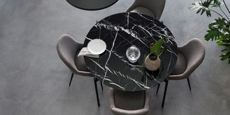 King Living ETO round Dining Table