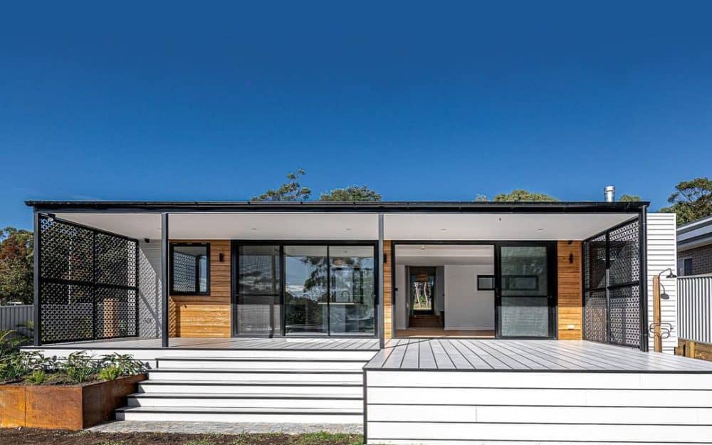 Mode homes Manyana Beach prefab home