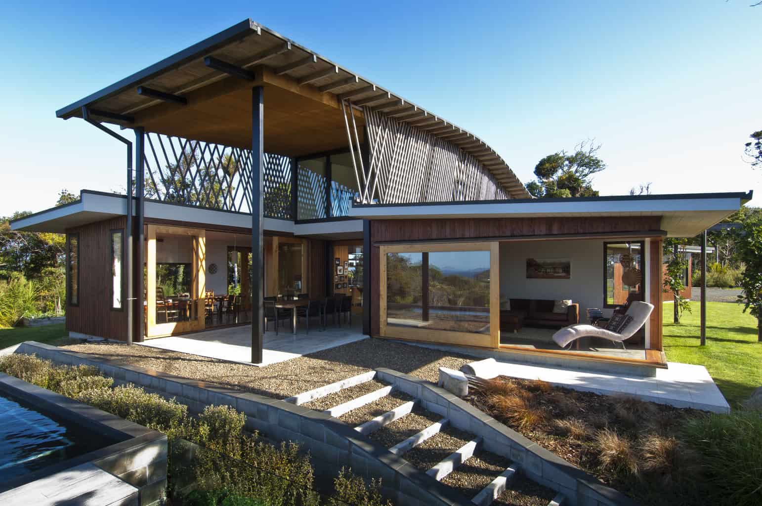 Tree canopy inspired architecture…