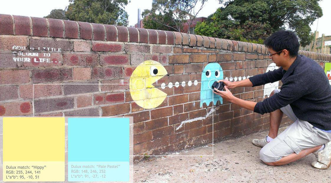 Cool tool for designers + renovators – capture colour wherever you go!