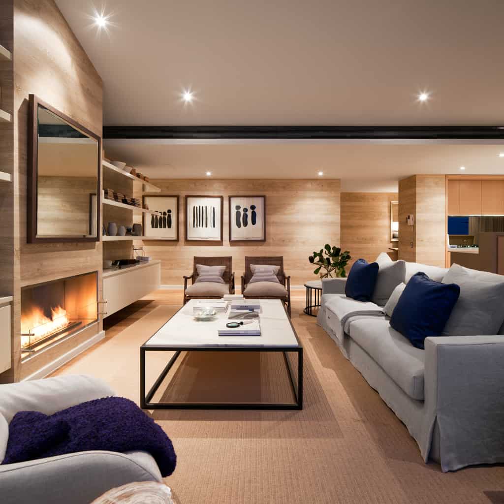 Relaxed coastal vibe for Newcastle penthouse apartment