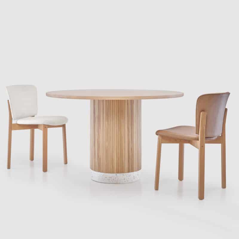 Rotunda round dining table