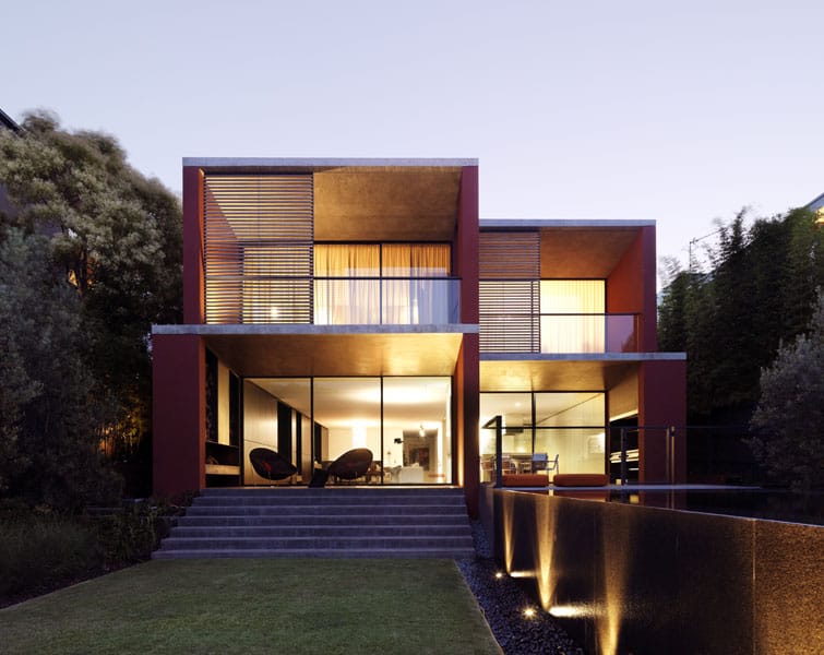 Bold architectural colour inspired by the Australian outback