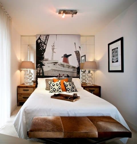 Eclectic interior design for Perth bachelor pad