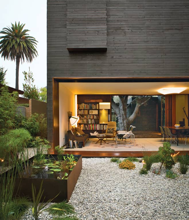 Venice Beach bungalow among the trees