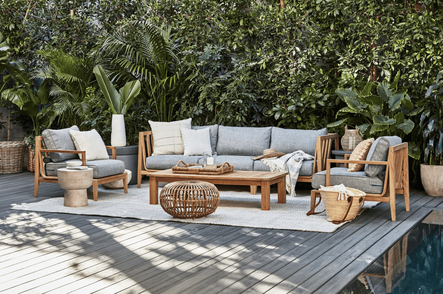 7 best teak outdoor lounge ideas