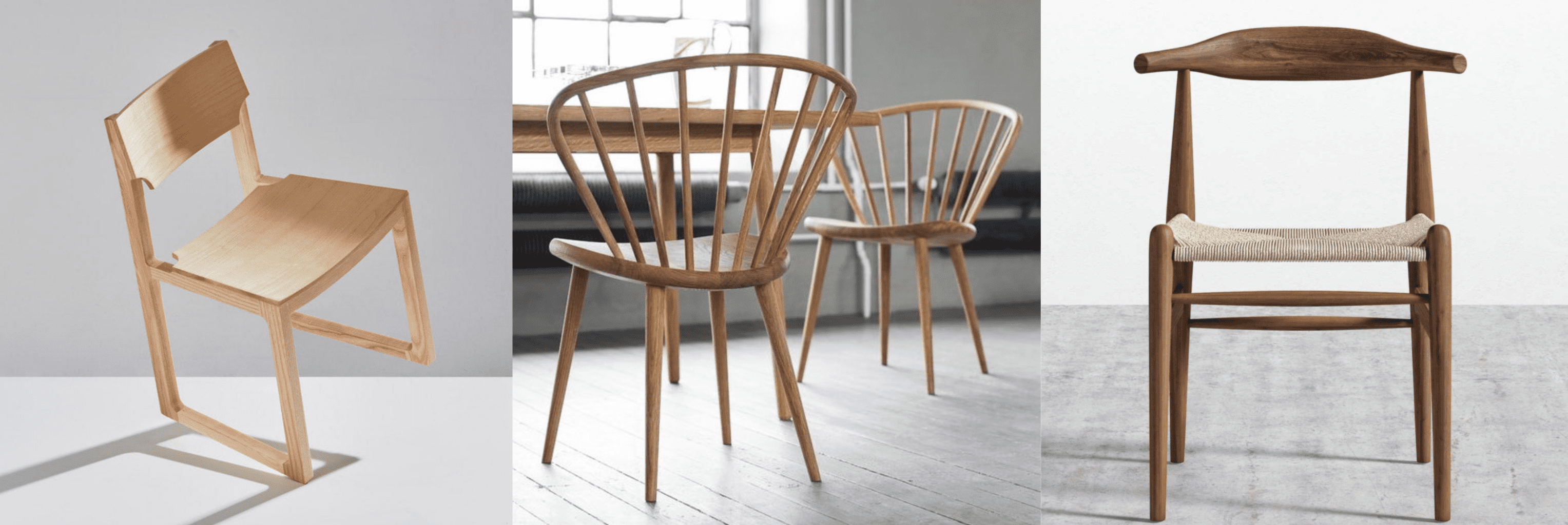 17 timber dining chairs (that are sexy AND sustainable)