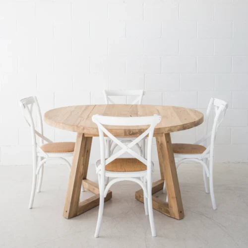 Lee round dining table